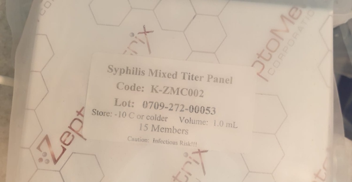 Syphilis Mixed Titer Panel